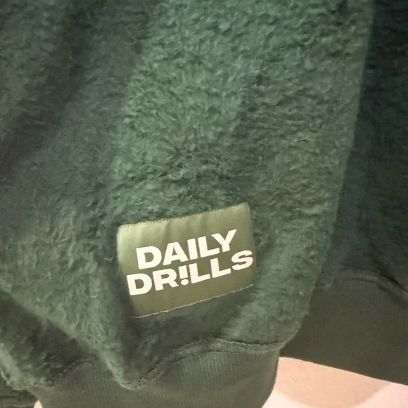 Daily Drills Forest Green mockneck Sweater!!!